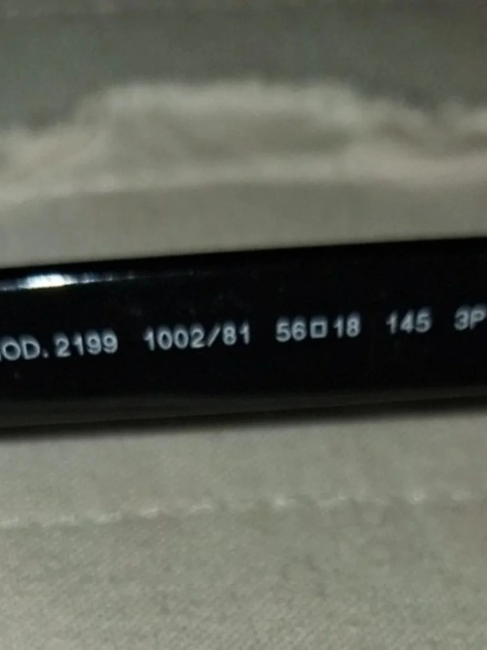 Versace Black Sunglasses with Gold Lettering